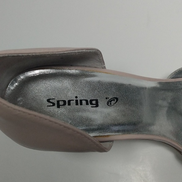 Spring heels size 6.5 peach - Picture 6 of 8